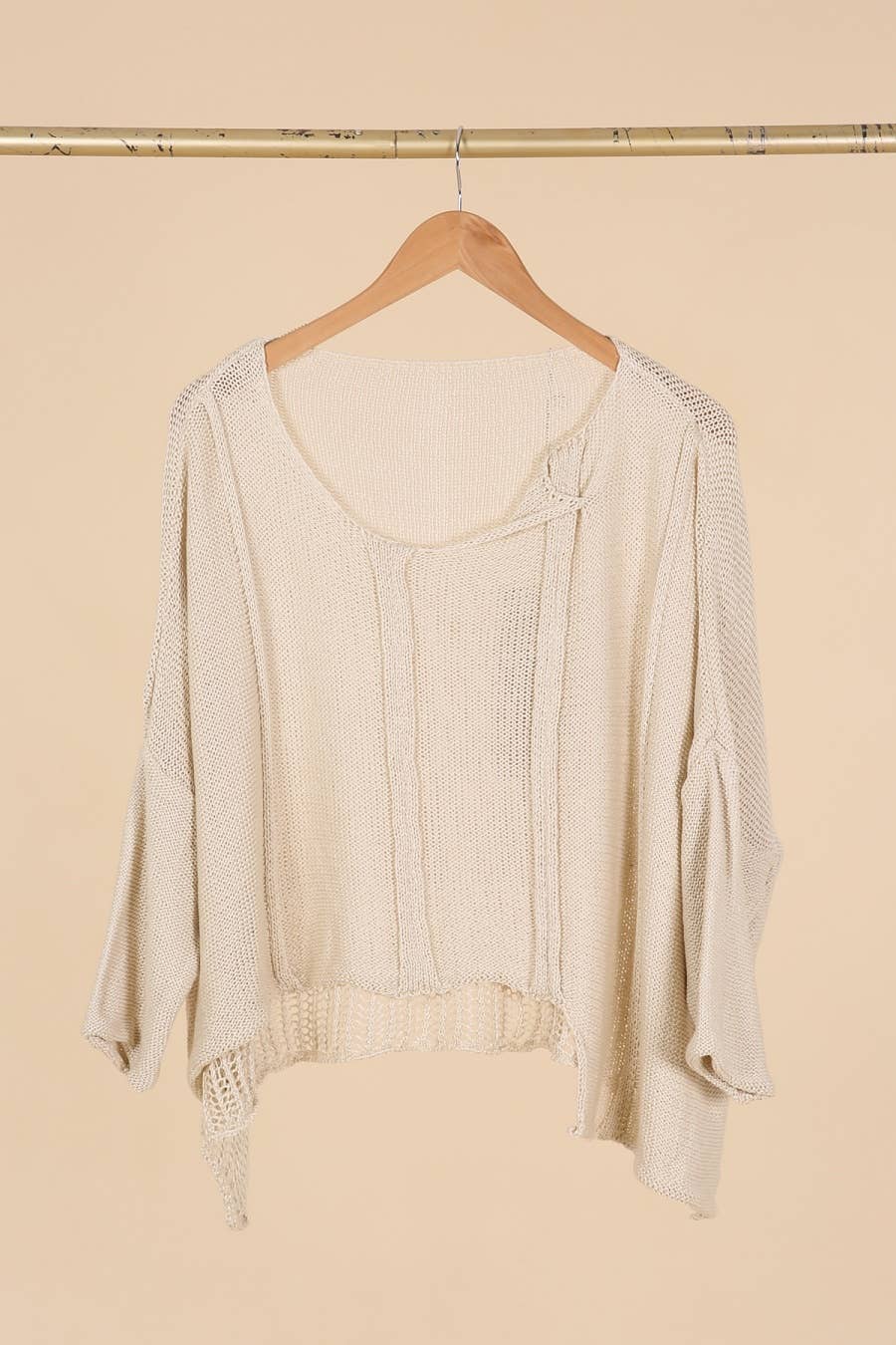 Relaxed Cotton Sweater