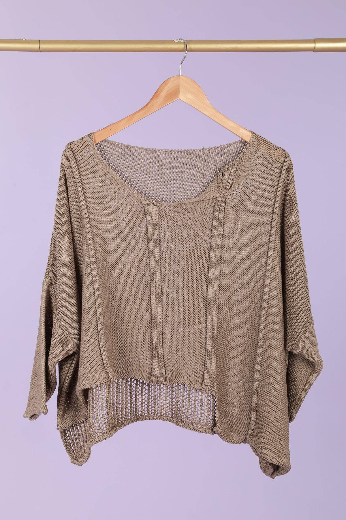 Relaxed Cotton Sweater