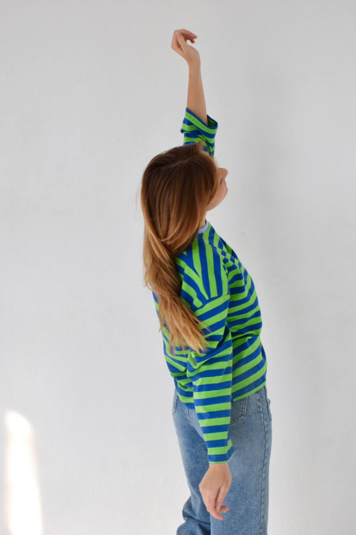 Núria Green and Navy T-shirt