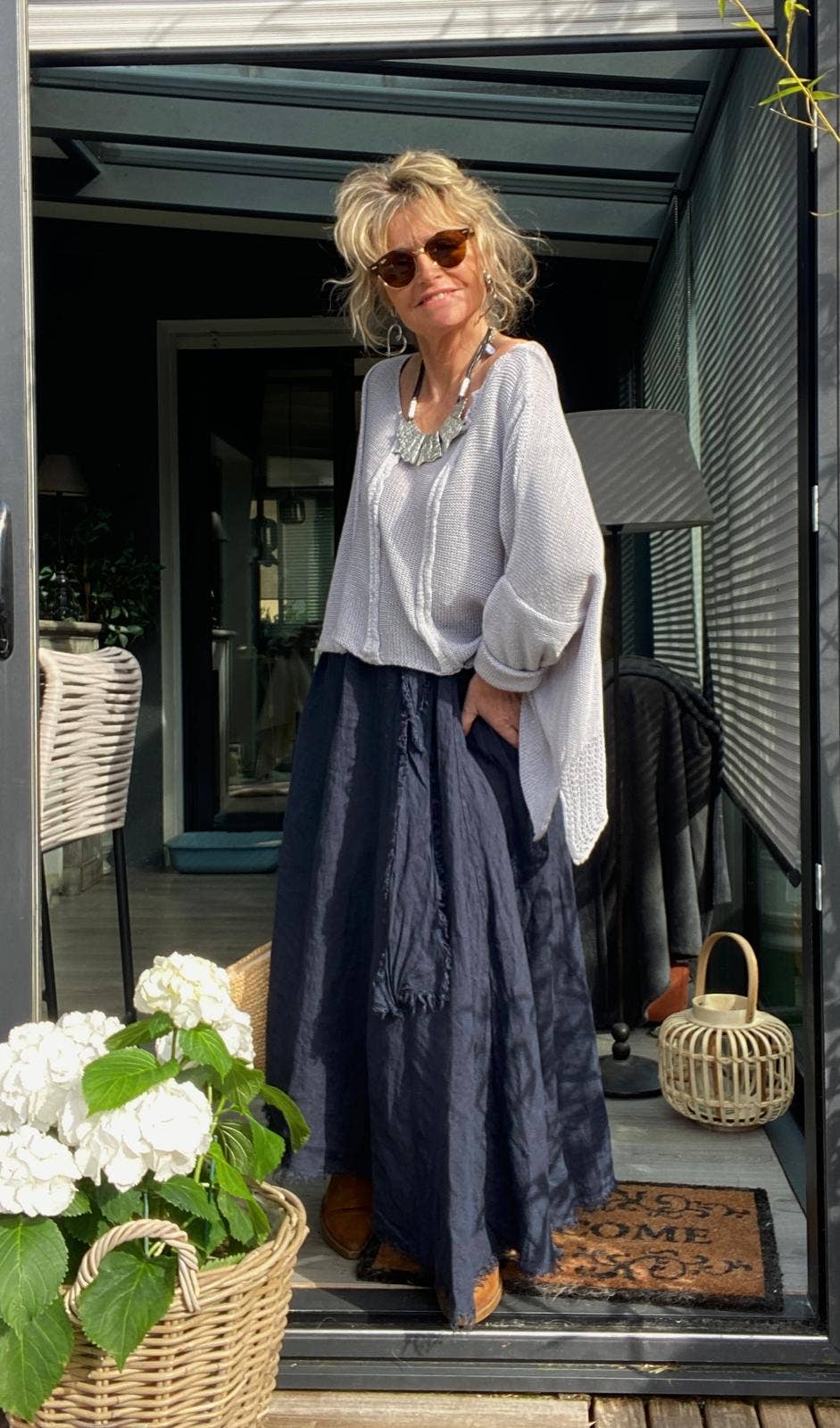 Relaxed Cotton Sweater