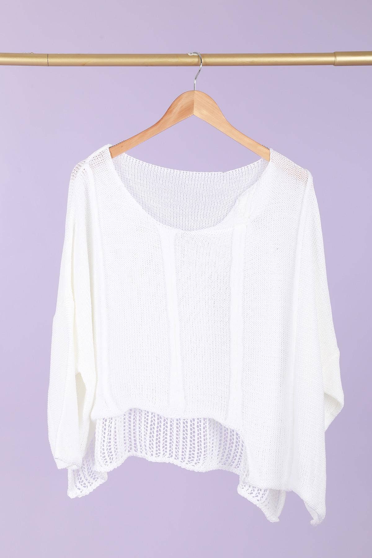 Relaxed Cotton Sweater