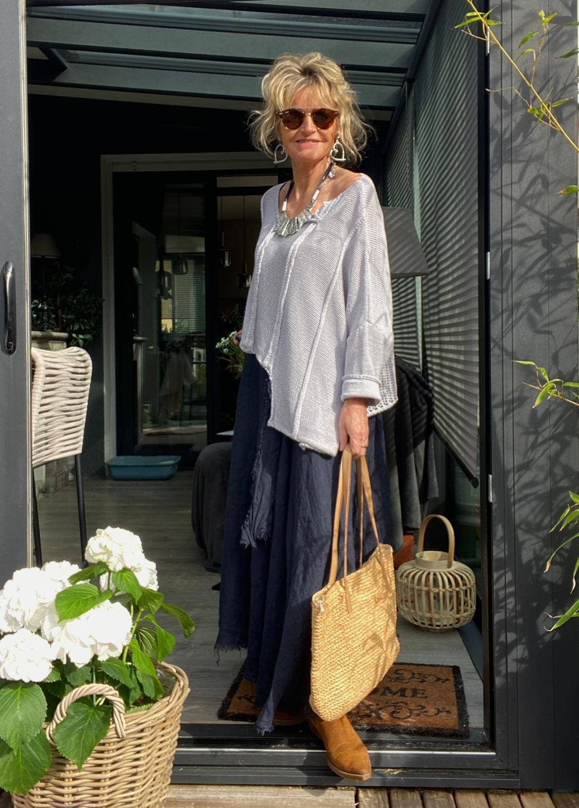 Relaxed Cotton Sweater