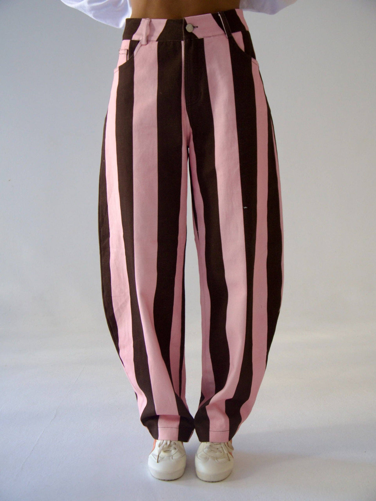 Clarissa Jeans Brown and Pink