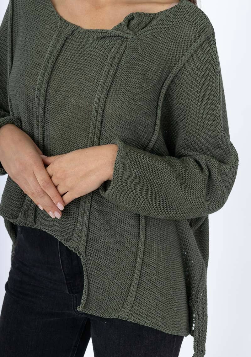 Relaxed Cotton Sweater