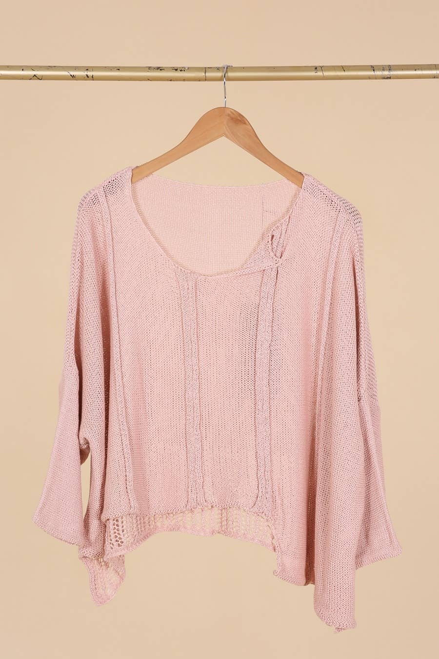 Relaxed Cotton Sweater