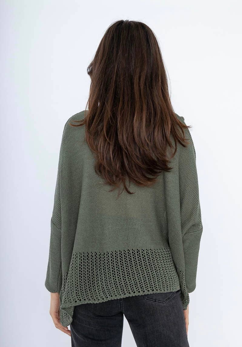 Relaxed Cotton Sweater