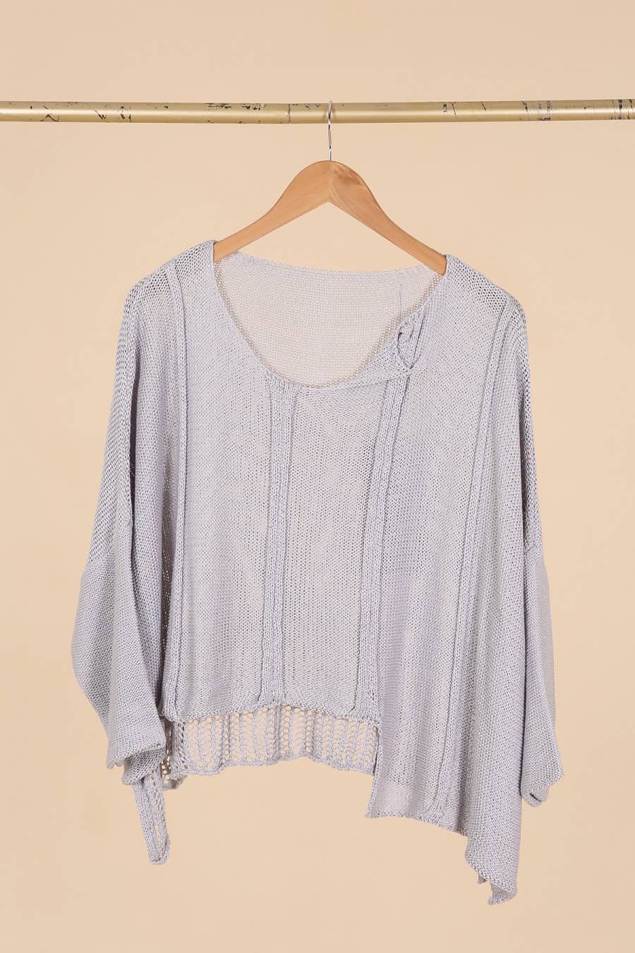Relaxed Cotton Sweater