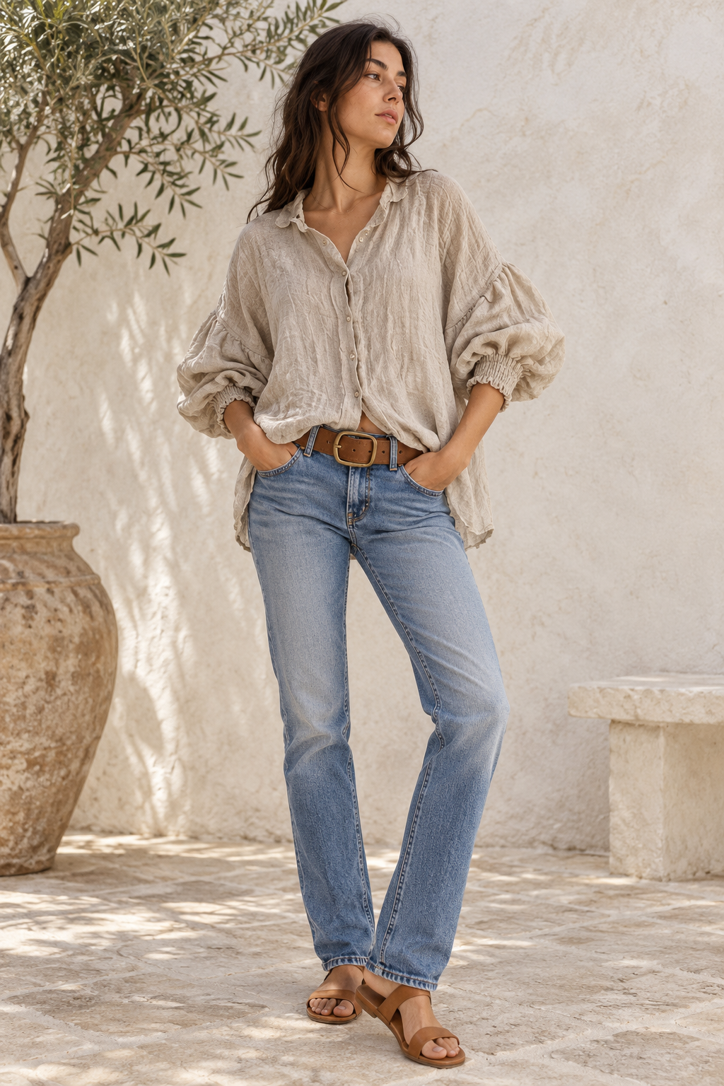 Purolinoitaliano Classic Puff Shirt