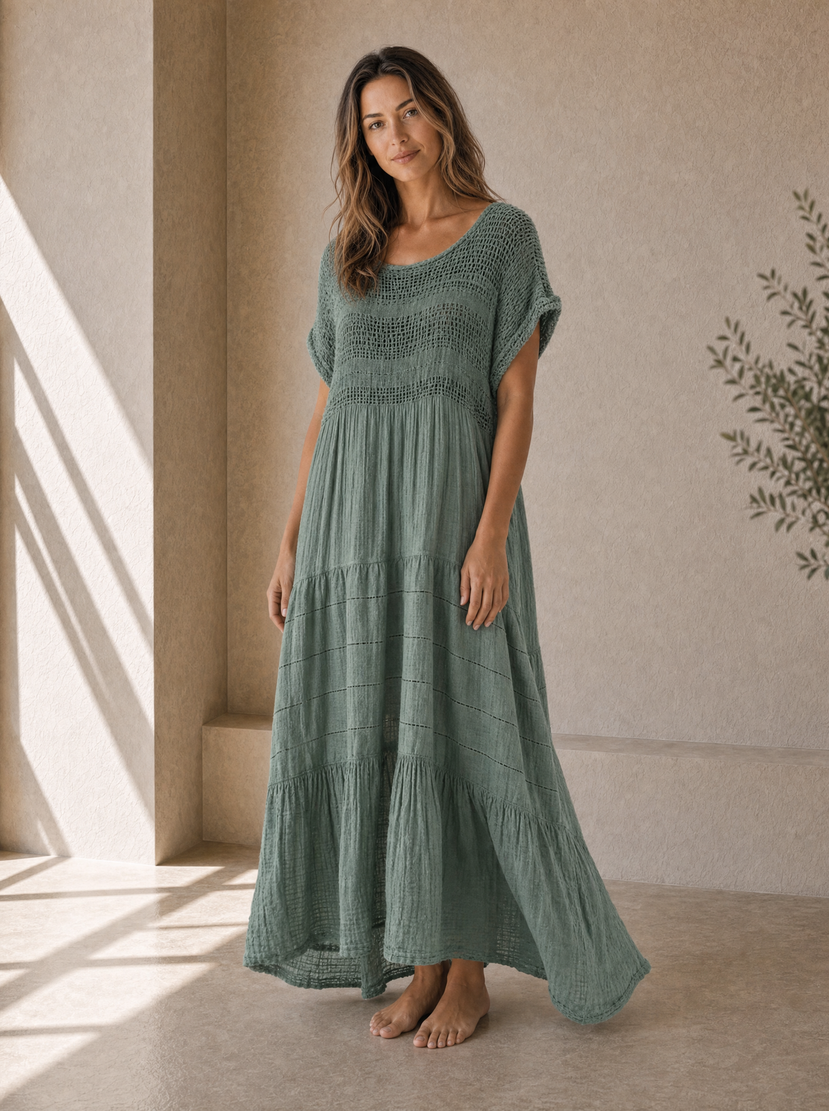 Vestito Botticelli-Anfiba Brown
