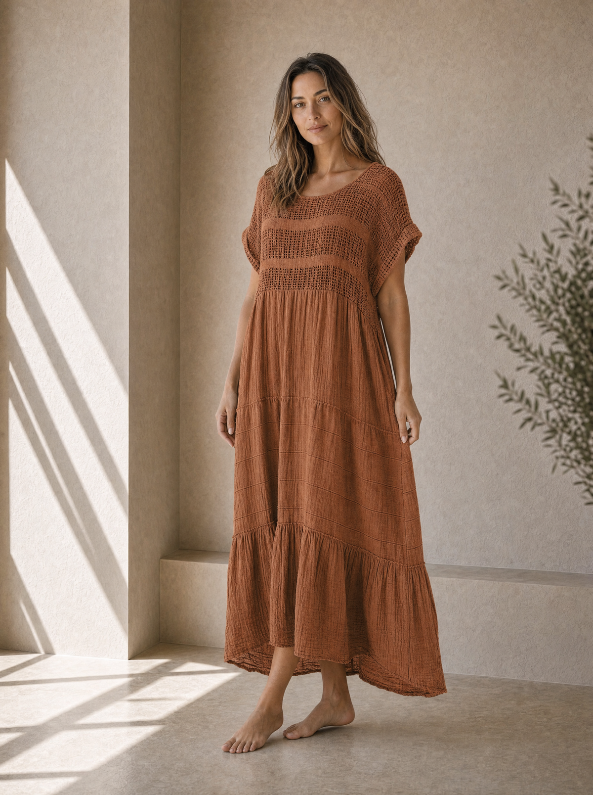 Vestito Botticelli-Anfiba Brown