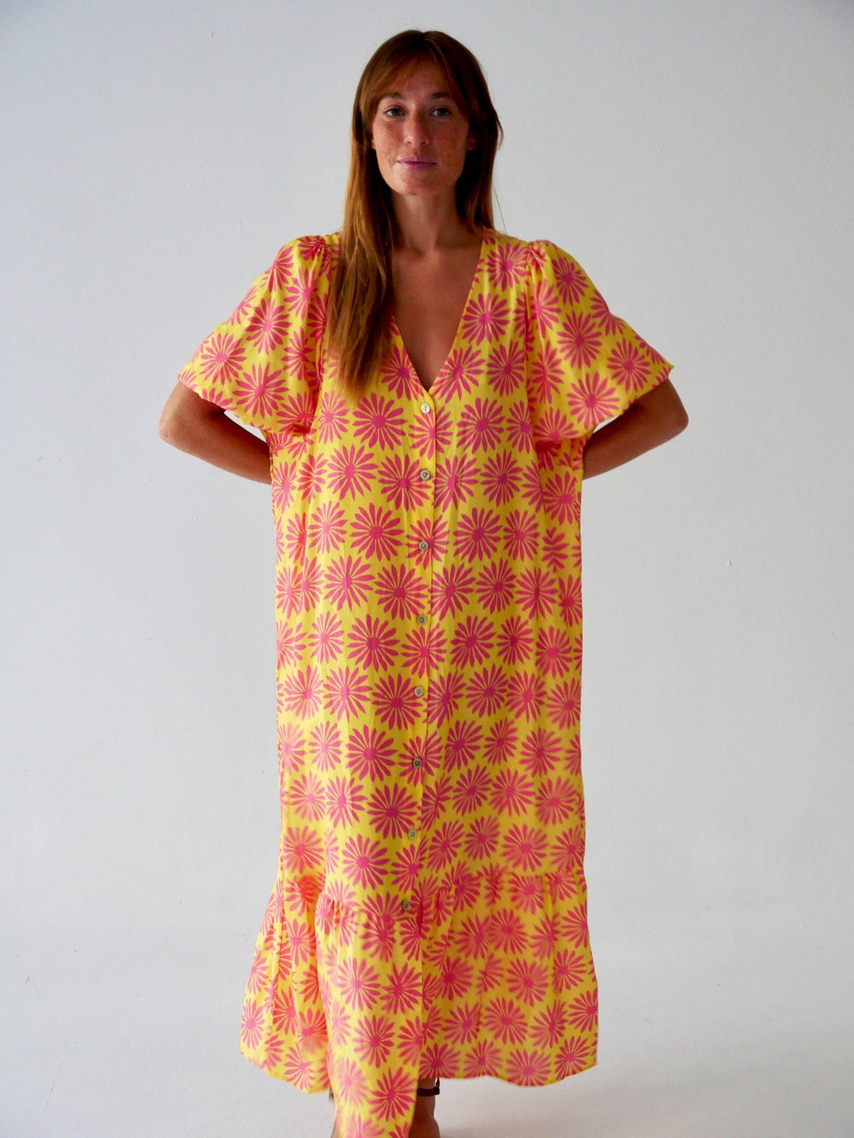 Mica Yellow Dress