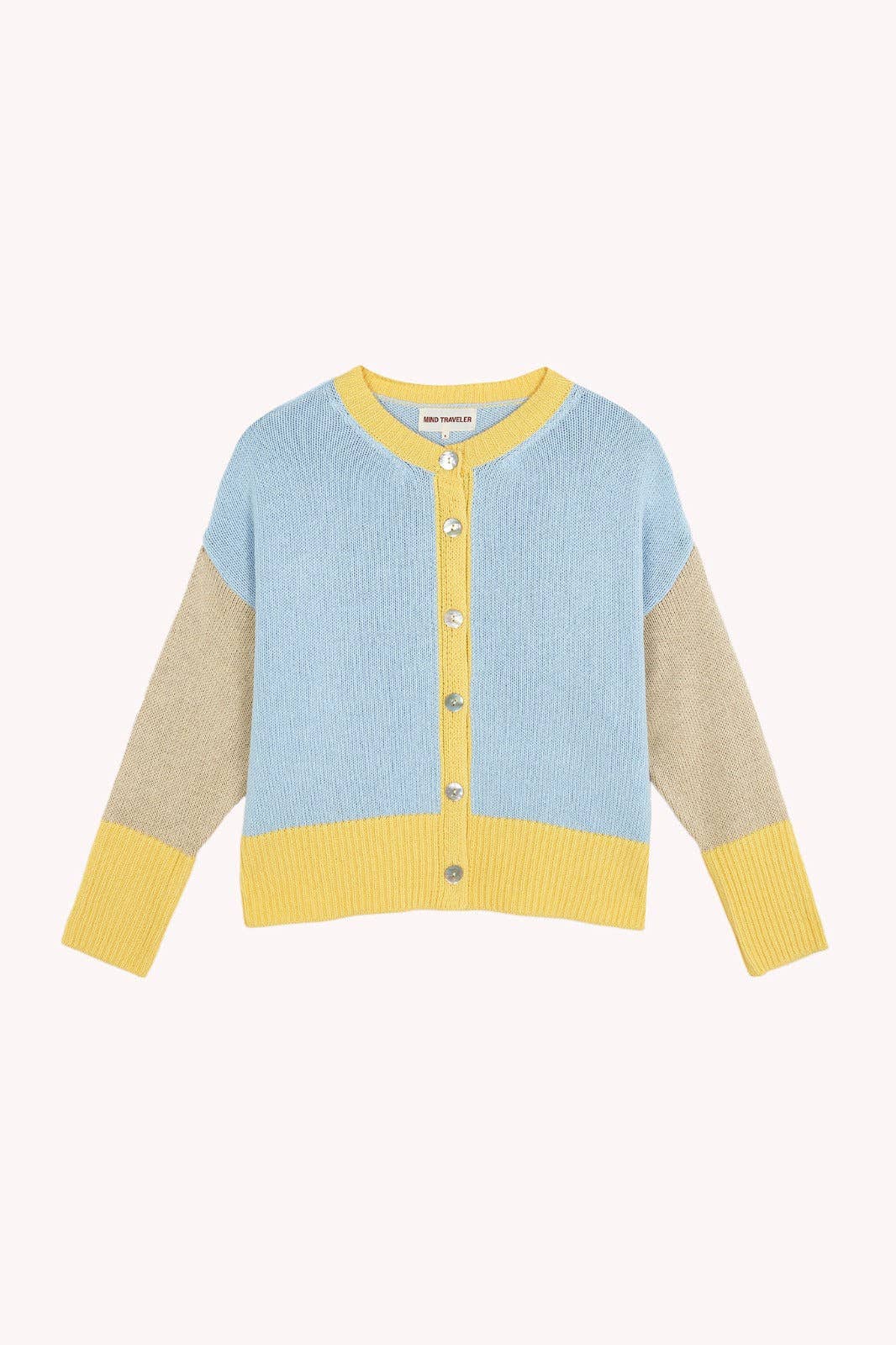 Leti Yellow Cotton Cardigan