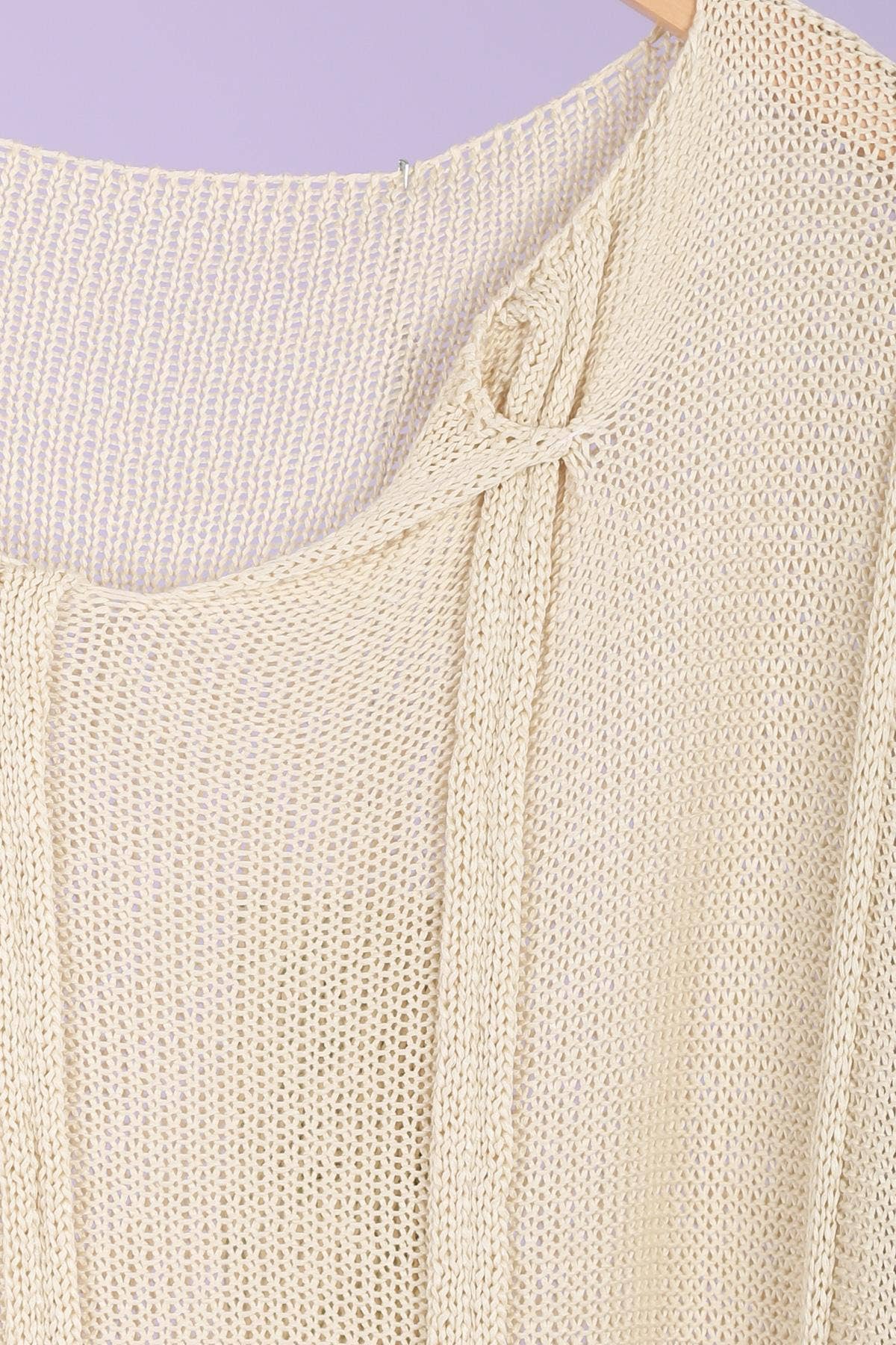 Relaxed Cotton Sweater