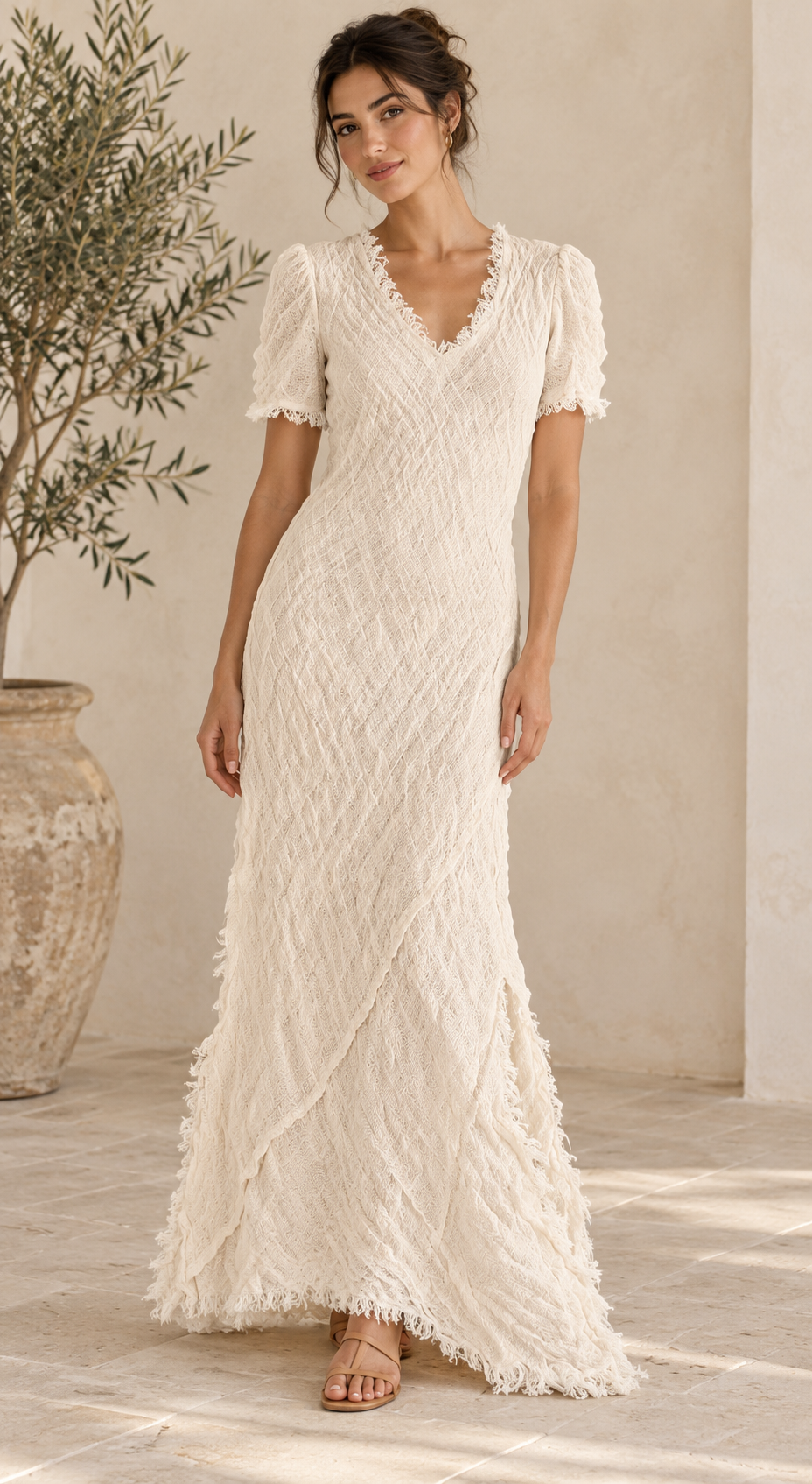 Purolinoitaliano Long Luna Dress