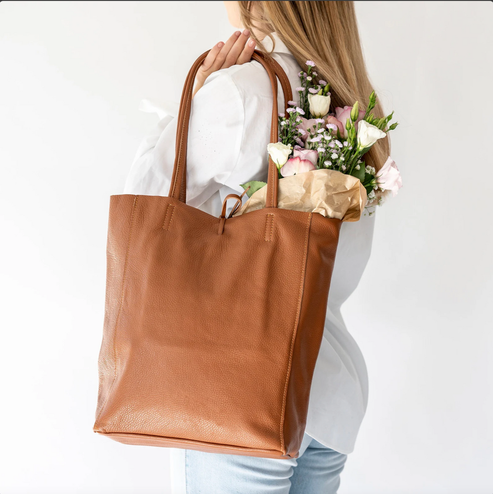 Modarno Leather Shopper