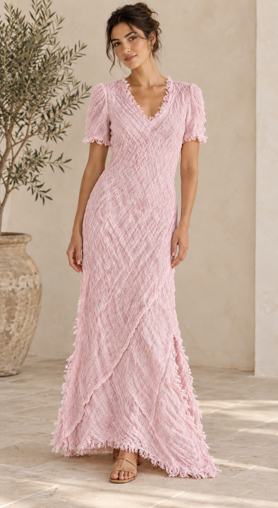 Purolinoitaliano Long Luna Dress