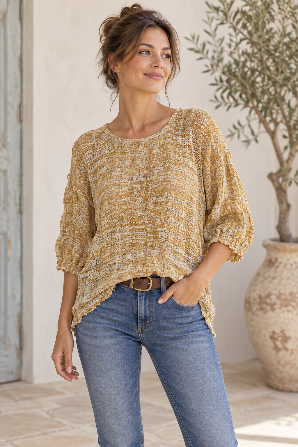 Adina Side Ties Top
