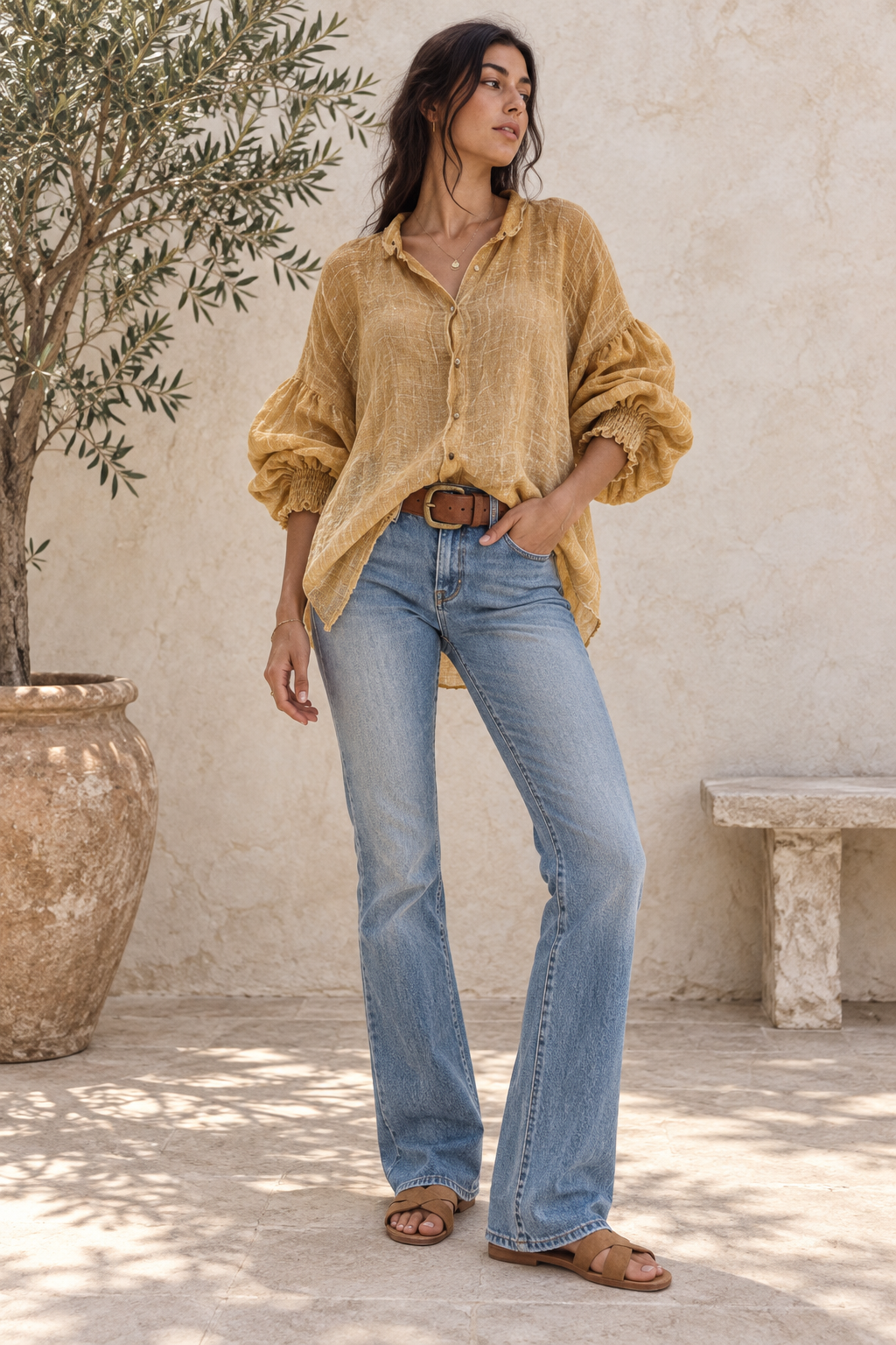 Purolinoitaliano Classic Puff Shirt