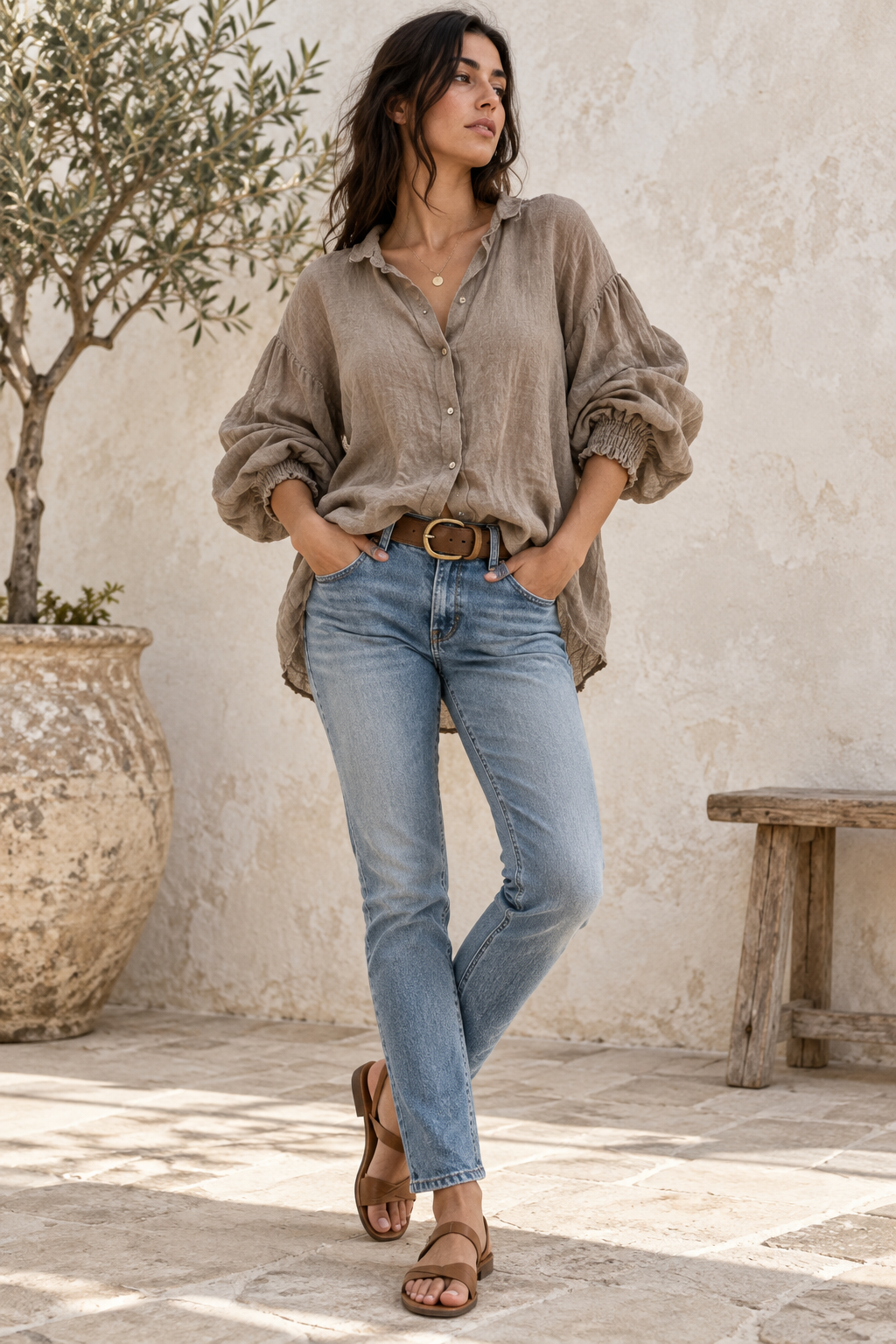 Purolinoitaliano Classic Puff Shirt