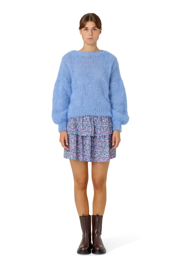 american dreams mohair jumper toga back tie pullover