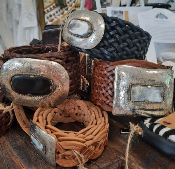 Spanish leather belts Molto Bella